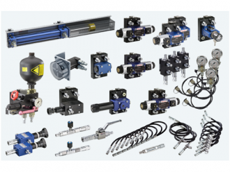 Bosch Rexroth Hydraulic Component ON/OFF Control with Solenoid Operated Valves